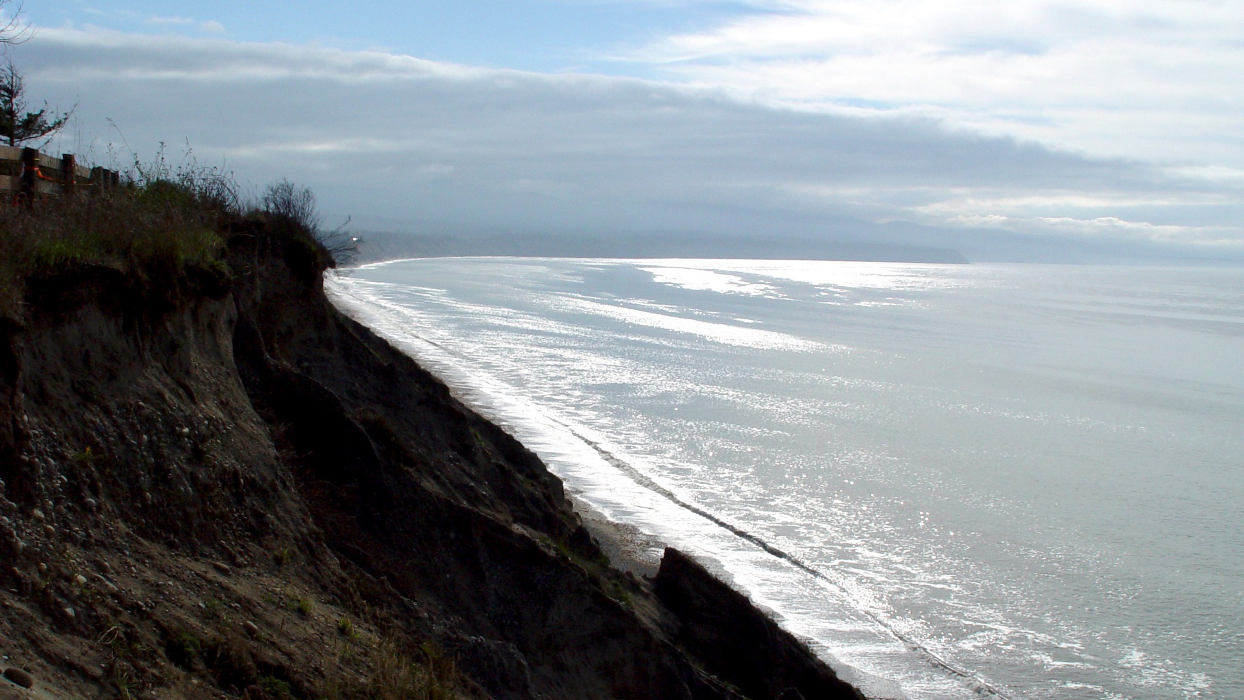 Cliffside Coastline – Light on Water