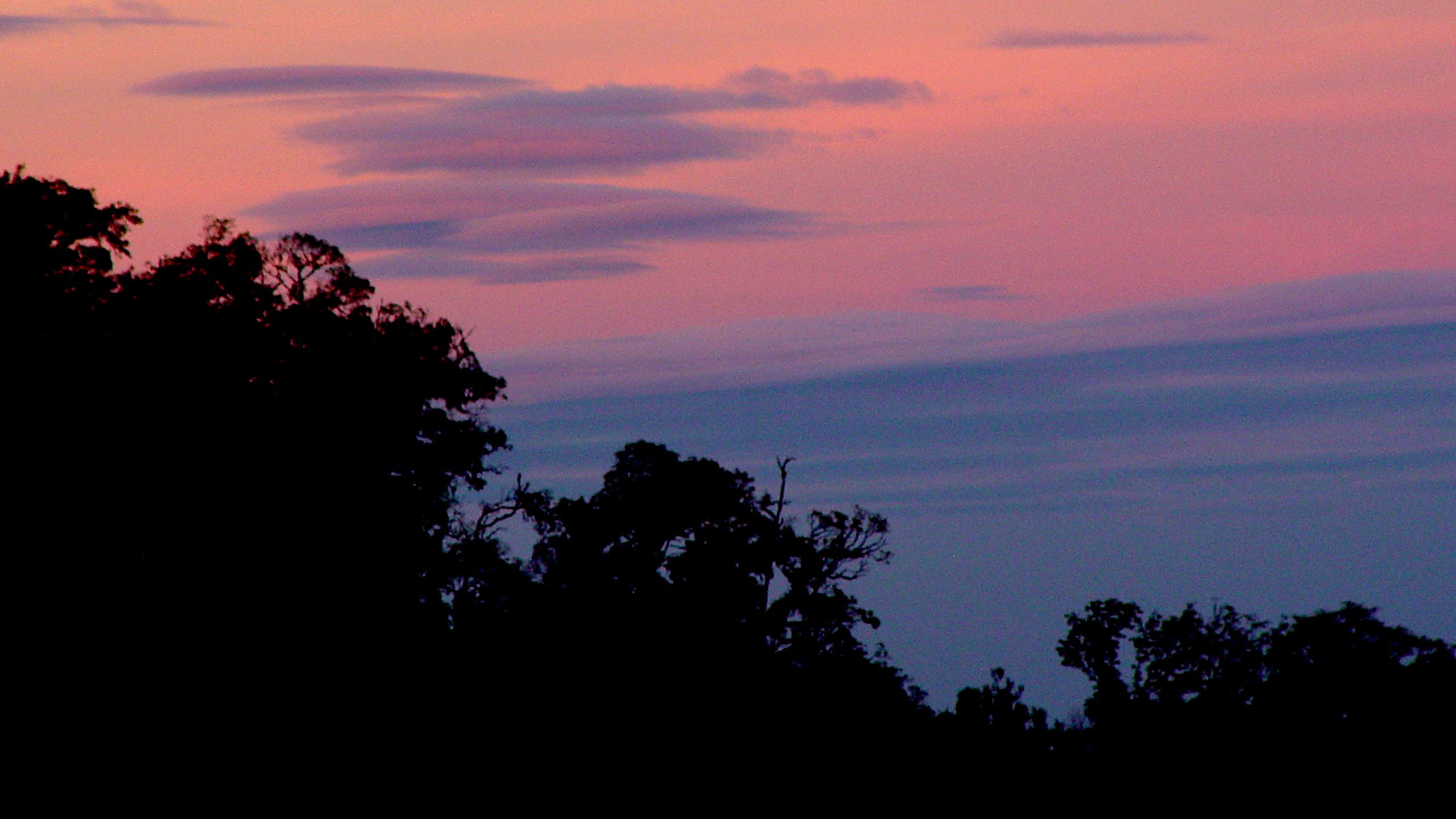Doi Inthanon Purple Sky Clouds Thailand Wallpaper