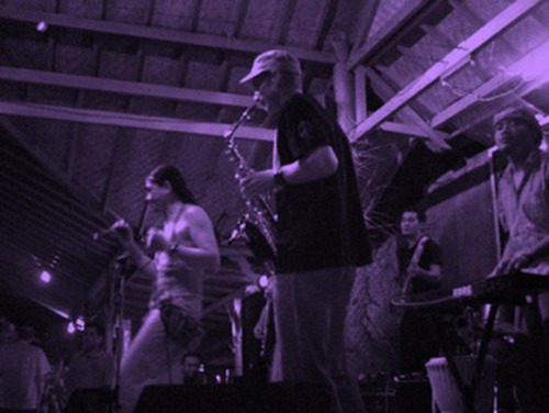 Griya Faria reggae band performing live in Ubud Bali