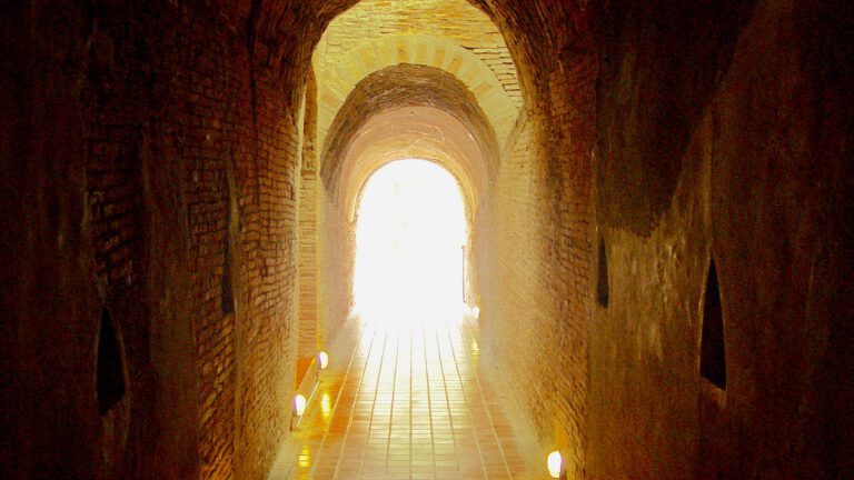 Light at the End of the Tunnel – Glowing Archway