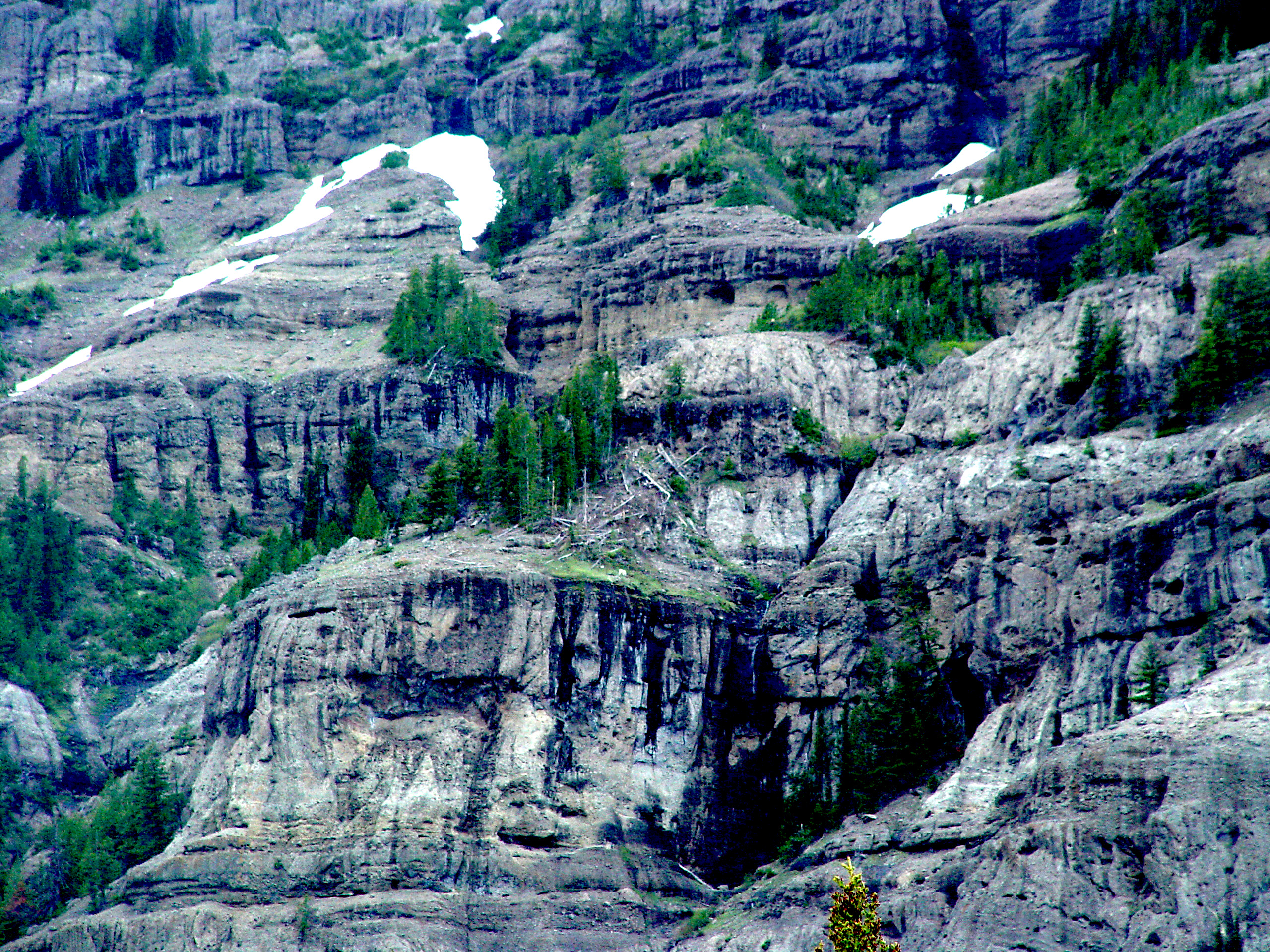 Rugged Cliffs of Yellowstone Country
