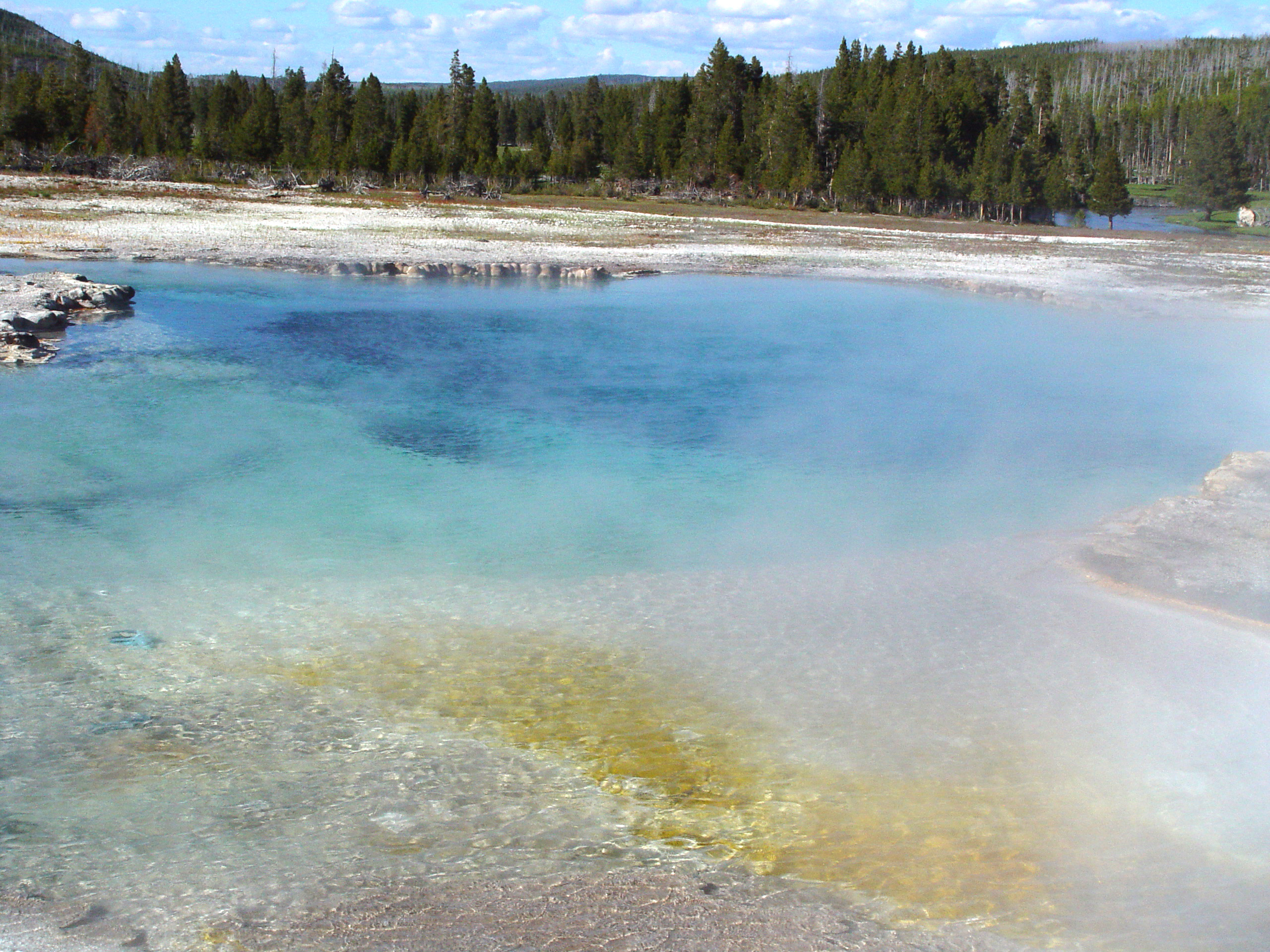 Sapphire Pool Yellowstone