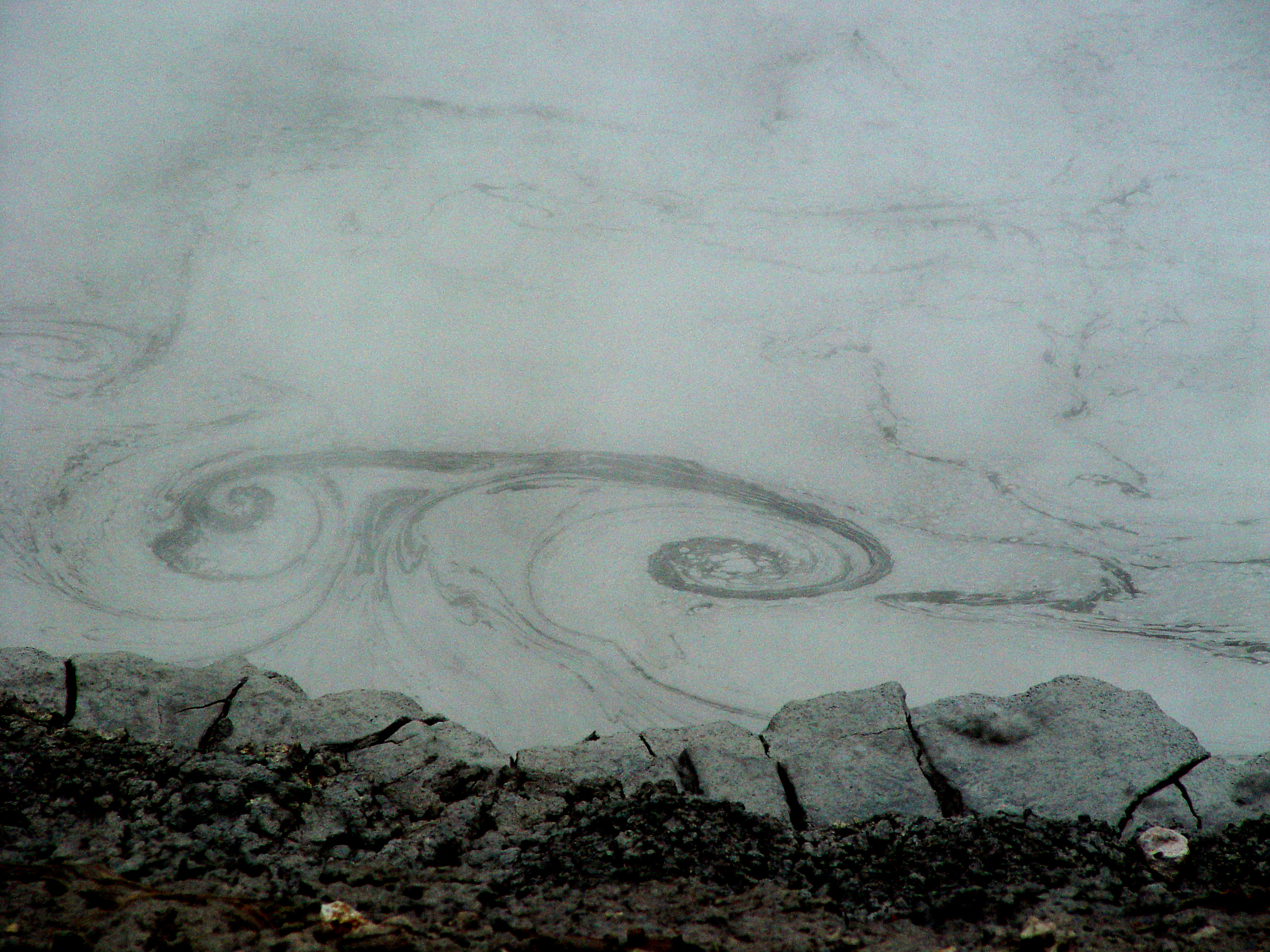 Abstract Thermal Pool Patterns